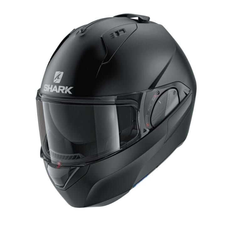 SHARK EVO-ES|多機能がやはり嬉しい! 現行システムヘルメット総まとめ ’23最新ヘルメットカタログ〈SHOEI ネオテックII/Kabuto リューキほか〉