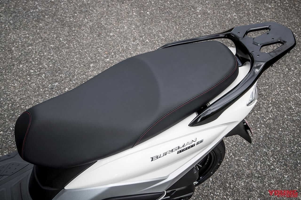 |スズキ バーグマンストリート125EX試乗インプレッション【スクーター3兄弟の大本命、満足度は高い】