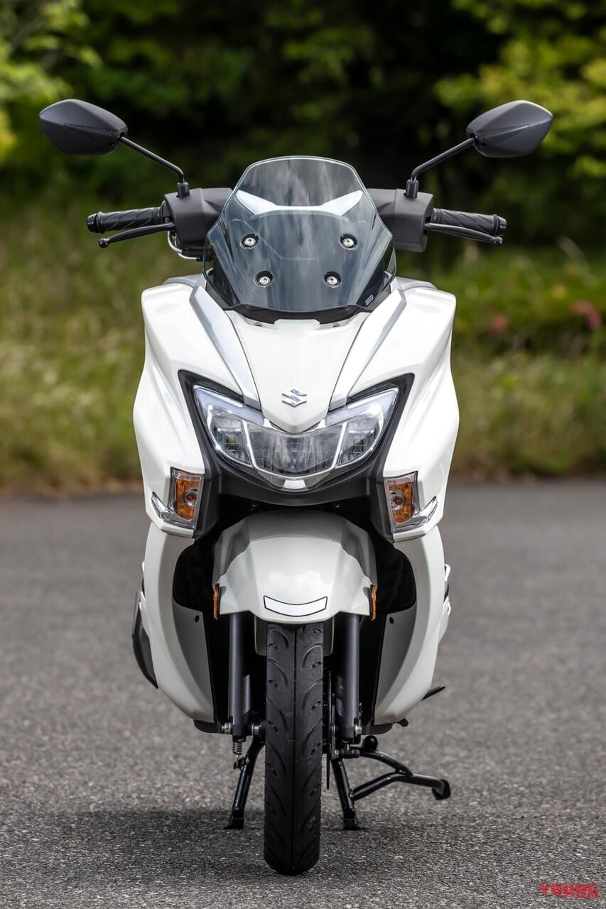 |スズキ バーグマンストリート125EX試乗インプレッション【スクーター3兄弟の大本命、満足度は高い】
