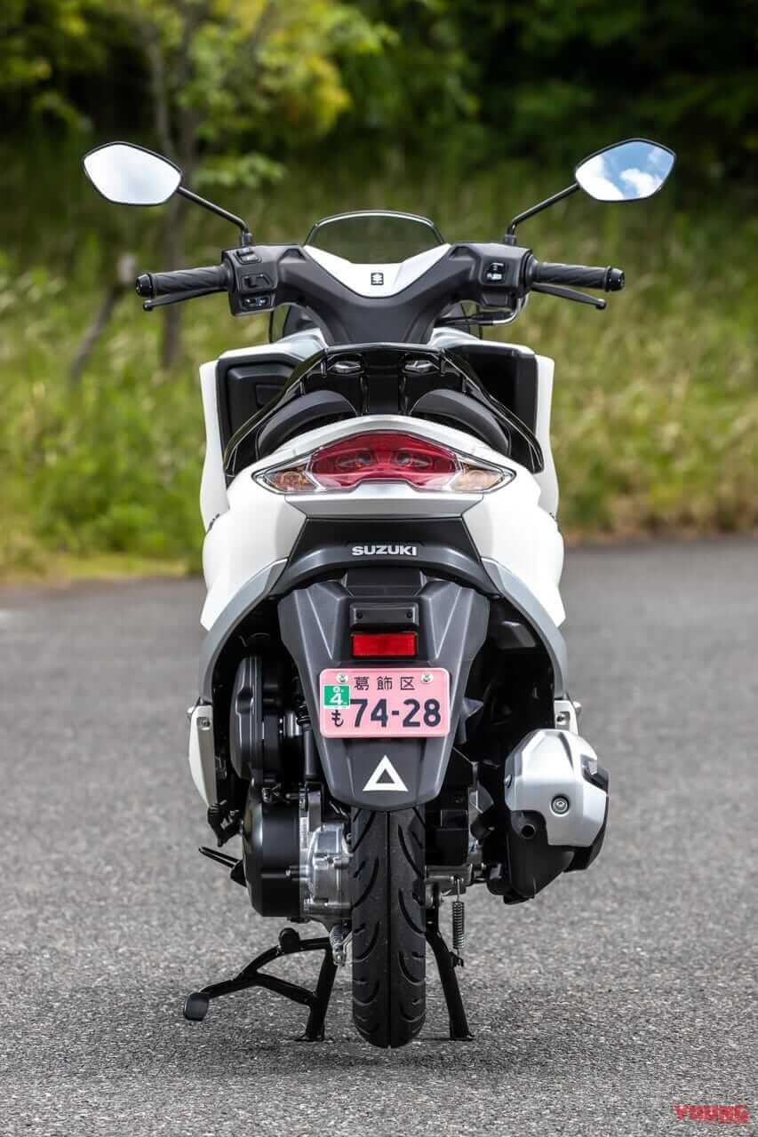 |スズキ バーグマンストリート125EX試乗インプレッション【スクーター3兄弟の大本命、満足度は高い】