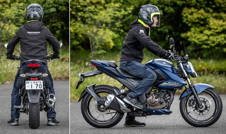 スズキ ジクサー250|ライディングポジション|スズキ新型ジクサー250 試乗インプレッション【単気筒ゆえの軽さが際立つ】