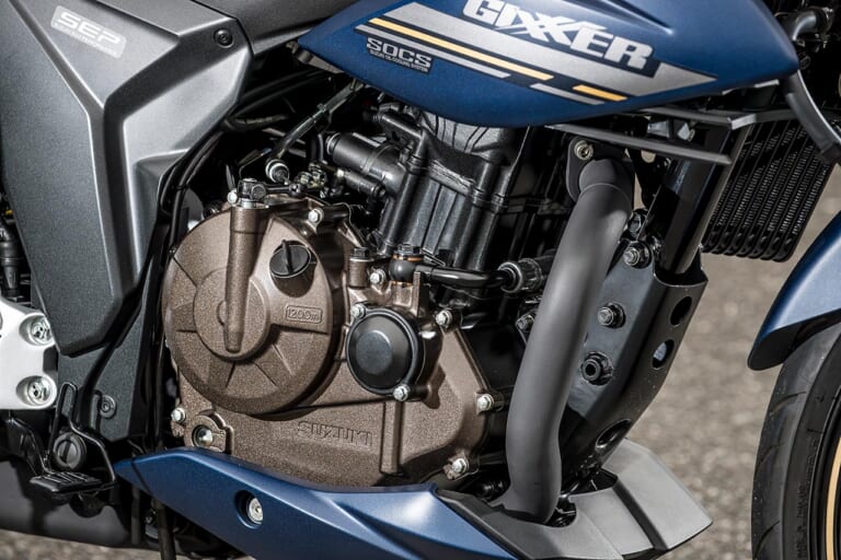 スズキ ジクサー250|エンジン|スズキ新型ジクサー250 試乗インプレッション【単気筒ゆえの軽さが際立つ】