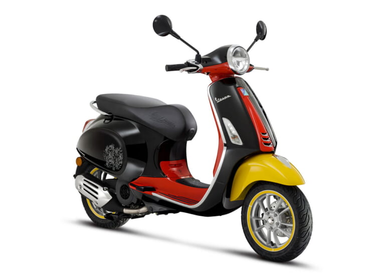 Disney Mickey Mouse Edition by Vespa|ディズニー&ベスパの限定コラボレーションモデル「ディズニー・ミッキーマウス・エディション by ベスパ」受注開始
