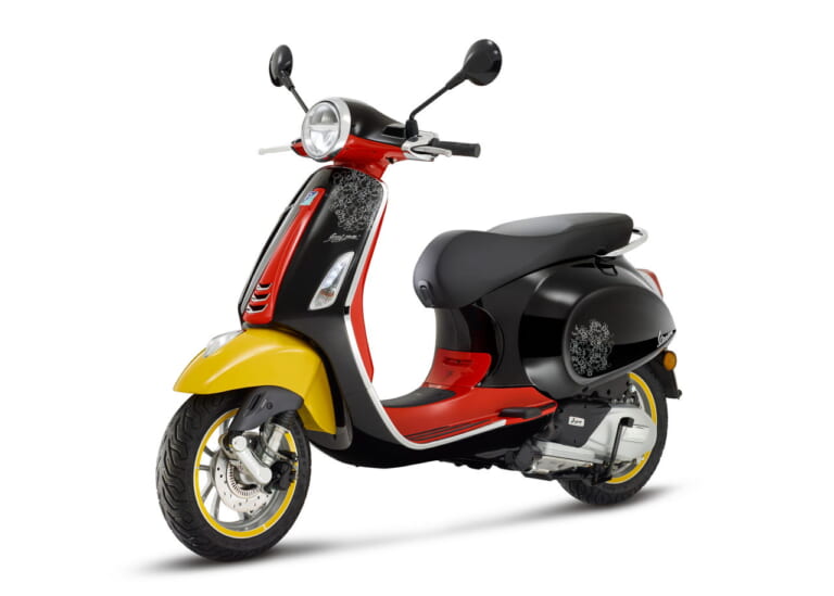 Disney Mickey Mouse Edition by Vespa|ディズニー&ベスパの限定コラボレーションモデル「ディズニー・ミッキーマウス・エディション by ベスパ」受注開始