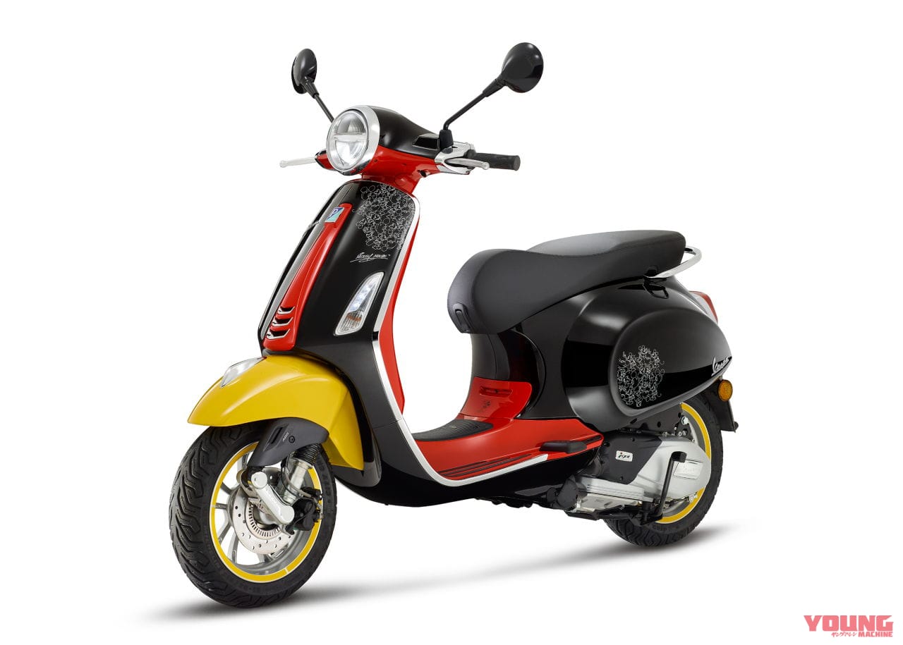 |ディズニー&ベスパの限定コラボレーションモデル「ディズニー・ミッキーマウス・エディション by ベスパ」受注開始