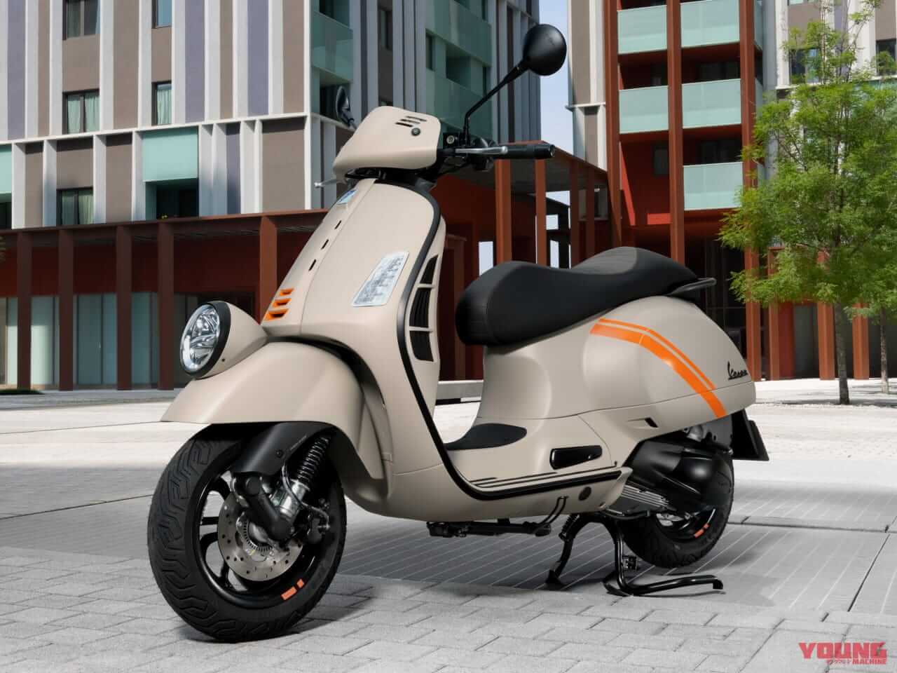 |スポーティなベスパ「GTV」新型登場! ベスパ史上最強エンジンを搭載