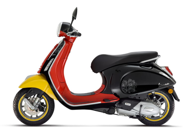 Disney Mickey Mouse Edition by Vespa|ディズニー&ベスパの限定コラボレーションモデル「ディズニー・ミッキーマウス・エディション by ベスパ」受注開始