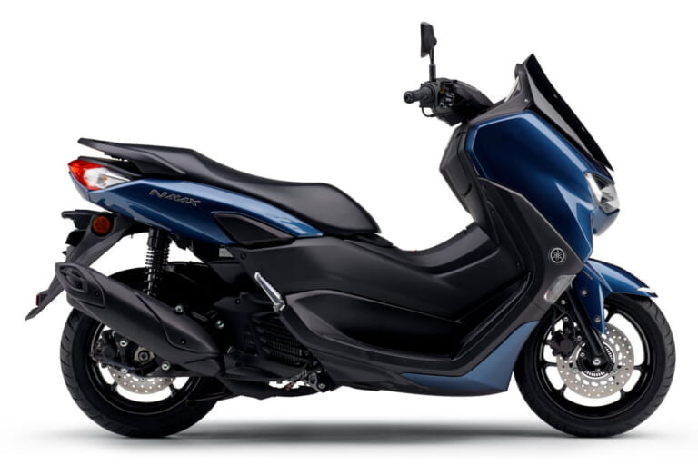 ヤマハ|NMAX|2023年モデル|ヤマハが原付二種スクーター「NMAX」2023年モデルを発売! 高級感のあるダークブルーを追加