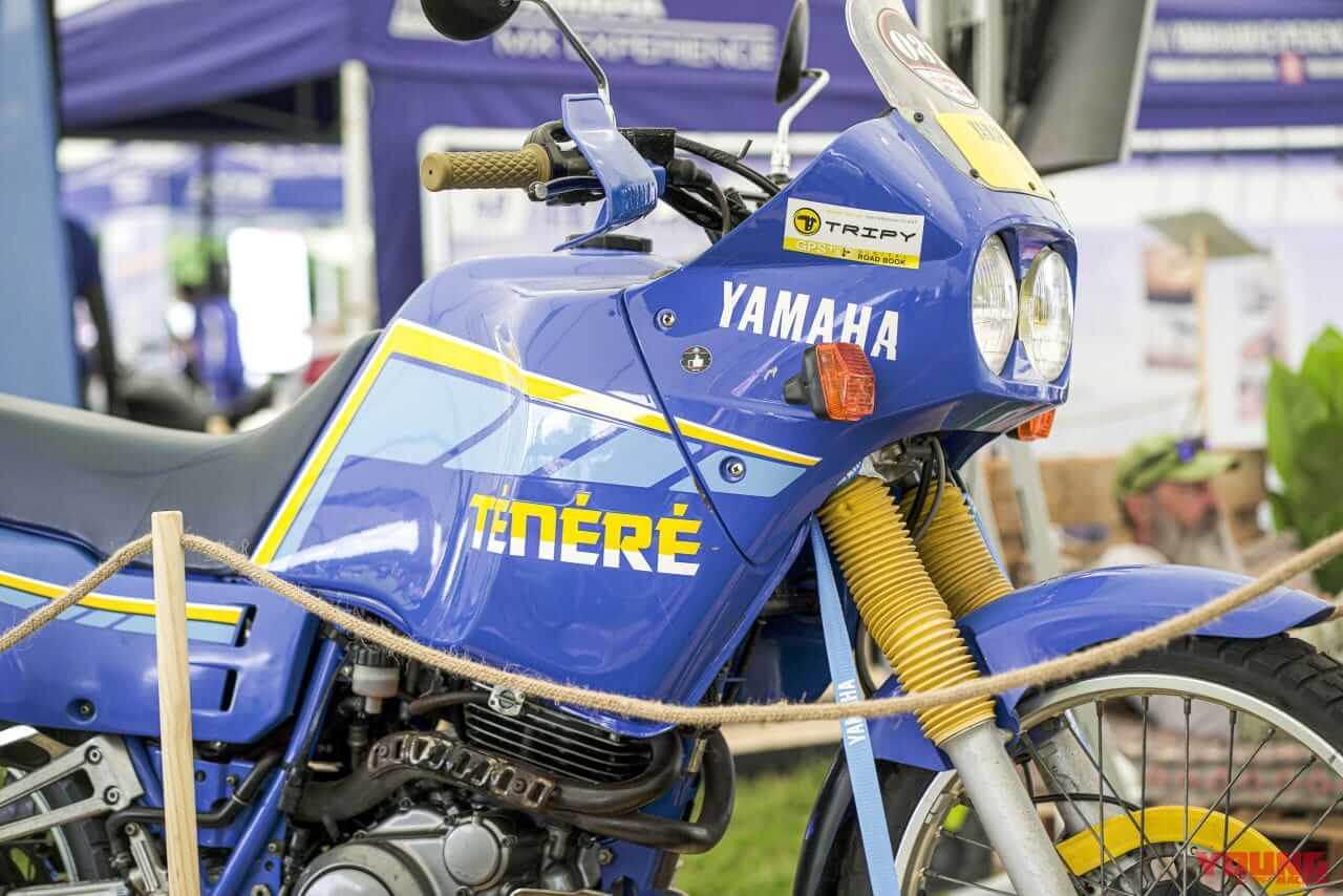 |パリダカが熱かった時代からタイムスリップ! ヤマハ「テネレ」40周年記念展示ツアー、ペテランセル号もあるぞ!【欧州】