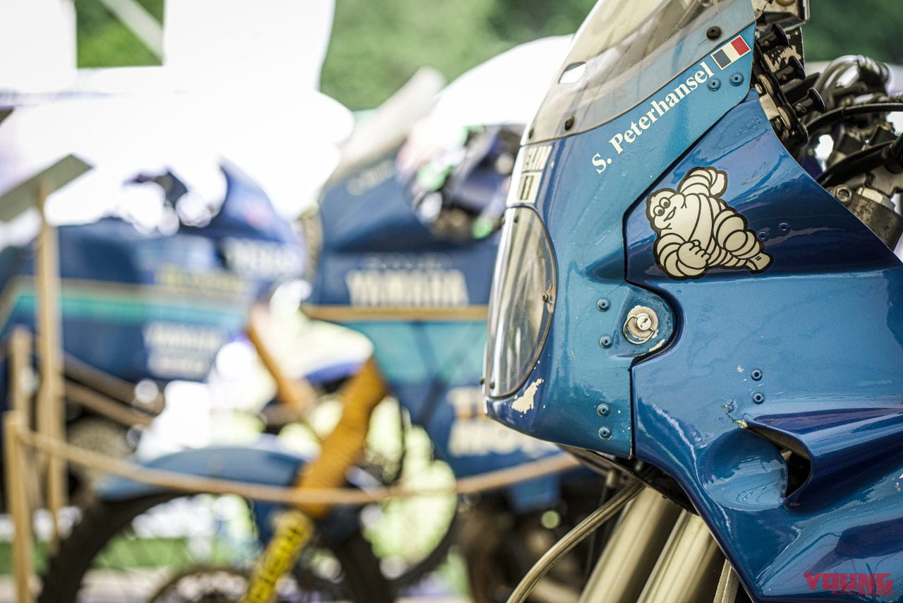 |パリダカが熱かった時代からタイムスリップ! ヤマハ「テネレ」40周年記念展示ツアー、ペテランセル号もあるぞ!【欧州】