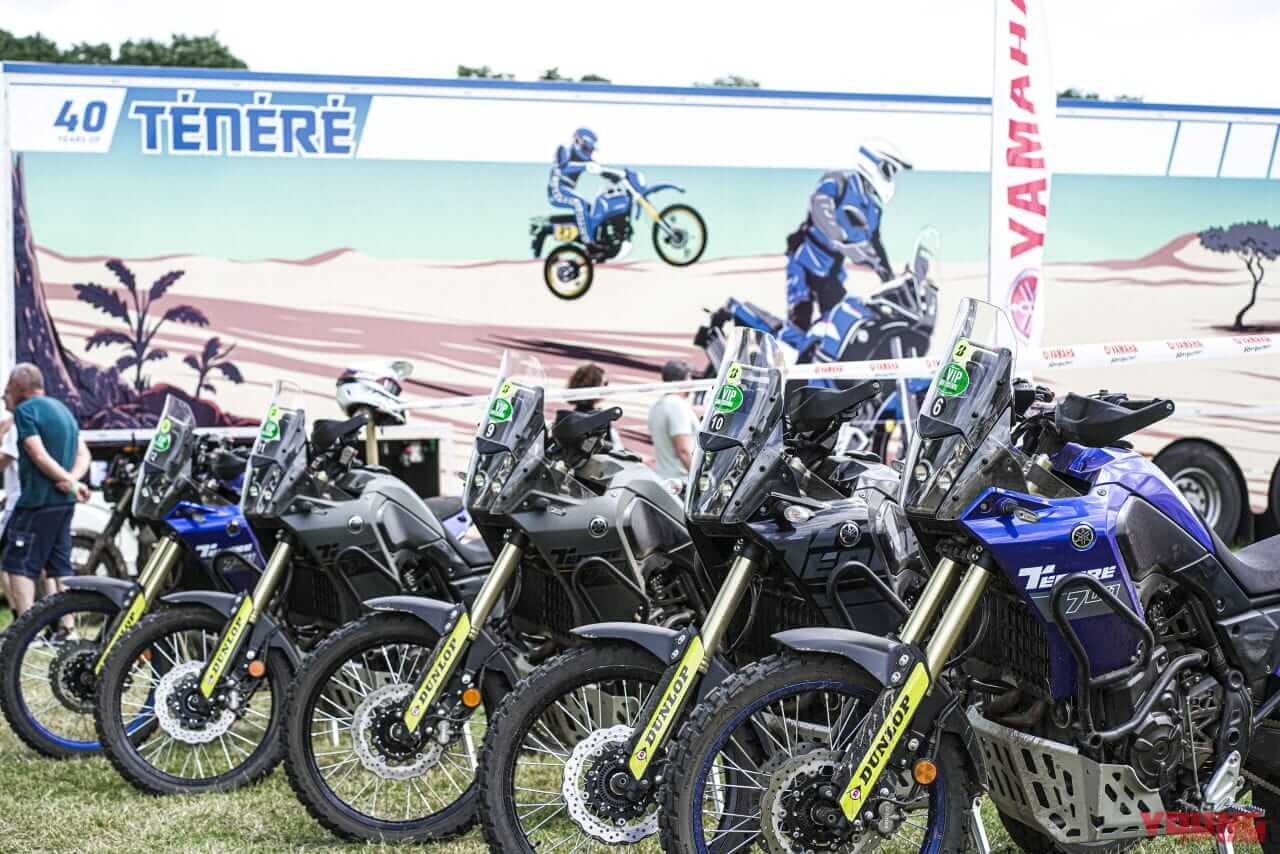 |パリダカが熱かった時代からタイムスリップ! ヤマハ「テネレ」40周年記念展示ツアー、ペテランセル号もあるぞ!【欧州】