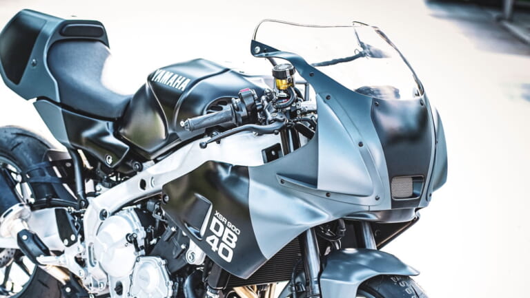 噂のヤマハ XSR GP登場は秒読みか?! 「XSR900 DB40 プロトタイプ」欧州ヤマハがティーザー開始