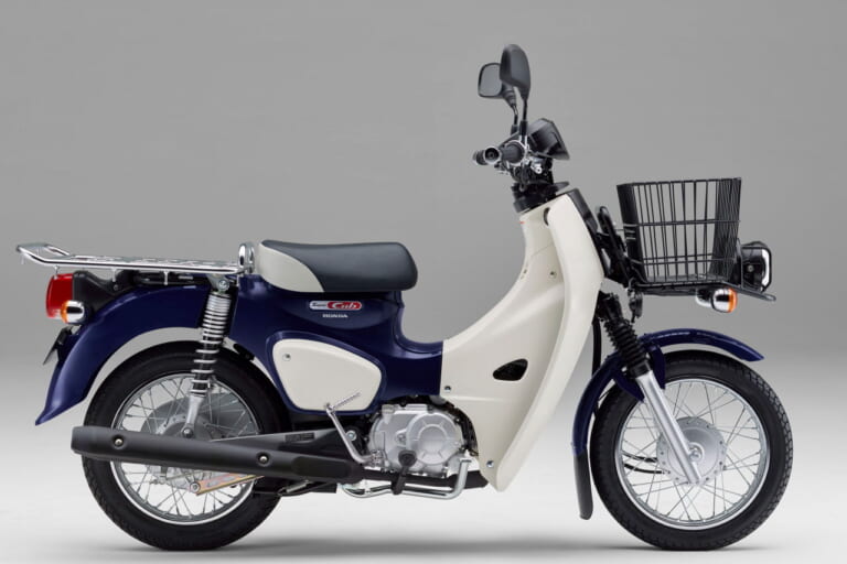 ホンダ|スーパーカブ50プロ|「働くバイクの元祖」「出前仕様!」カブの左手のところにレバーがないのはなぜ?