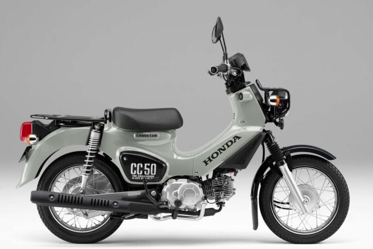 ホンダ|クロスカブ50|「働くバイクの元祖」「出前仕様!」カブの左手のところにレバーがないのはなぜ?