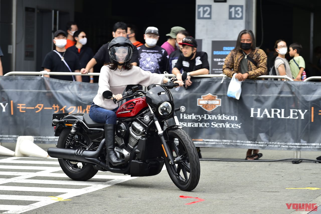 増加傾向にある女性ライダー|ハーレーに乗るため、大型二輪免許を取得したという声も聞く。|夜道雪さんら“バイク女子”はキュートなだけじゃない! バズる理由をイベントで目の当たりに!!