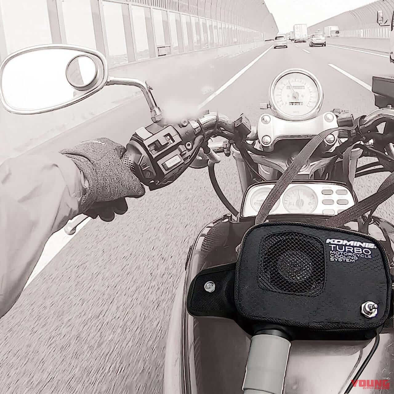 |天才か!! コミネ「ターボファン付きタンクバッグ」が超シンプルだけど酷暑ツーリングのニーズに刺さるゥ!