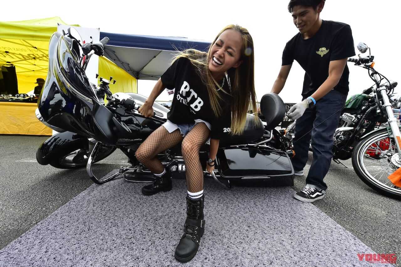 ハーレー女子と呼ばれるハーレー乗りの女性ライダー|ブルースカイヘブン・ウィズハーレーヴィレッジ|夜道雪さんら“バイク女子”はキュートなだけじゃない! バズる理由をイベントで目の当たりに!!
