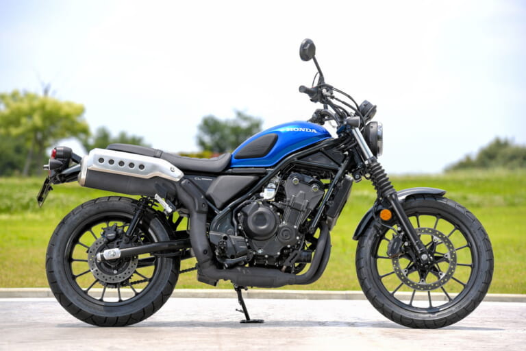 ホンダ|CL500|2023年モデル|ホンダ「CL500」に乗った! CL250よりも意外なマニアックさを見せるストリートスクランブラー【試乗インプレ】