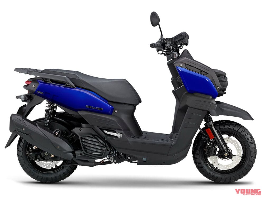 |SUVスクーターの元祖! ヤマハ新型「BW’S(ビーウィズ)」登場、LEDフォグランプ標準装備【海外】