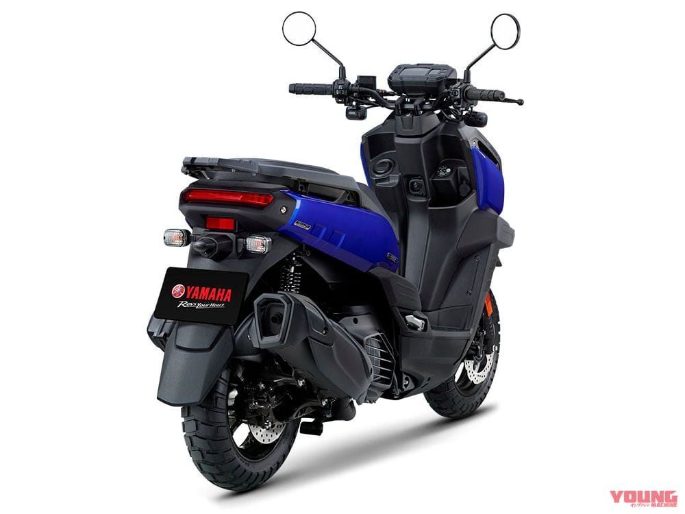 |SUVスクーターの元祖! ヤマハ新型「BW’S(ビーウィズ)」登場、LEDフォグランプ標準装備【海外】