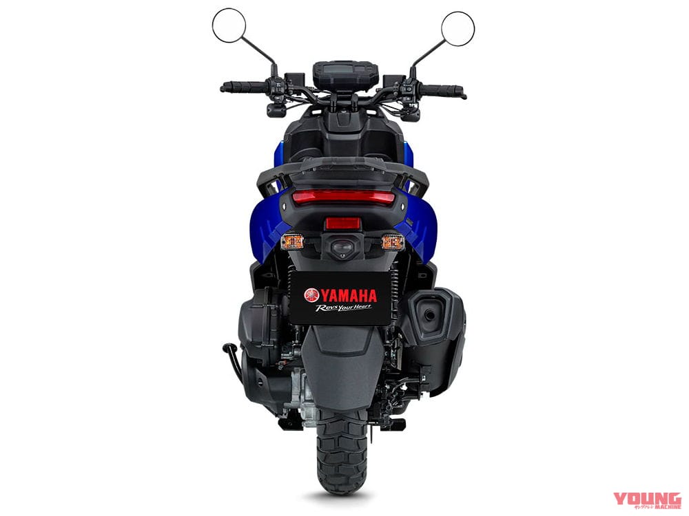 |SUVスクーターの元祖! ヤマハ新型「BW’S(ビーウィズ)」登場、LEDフォグランプ標準装備【海外】