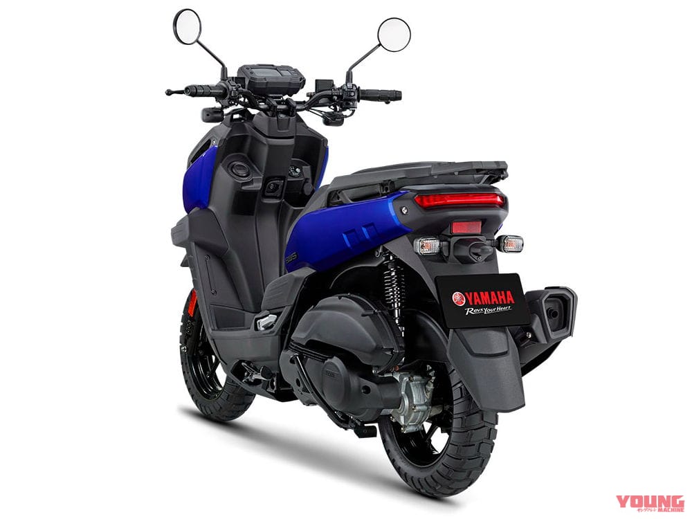 |SUVスクーターの元祖! ヤマハ新型「BW’S(ビーウィズ)」登場、LEDフォグランプ標準装備【海外】