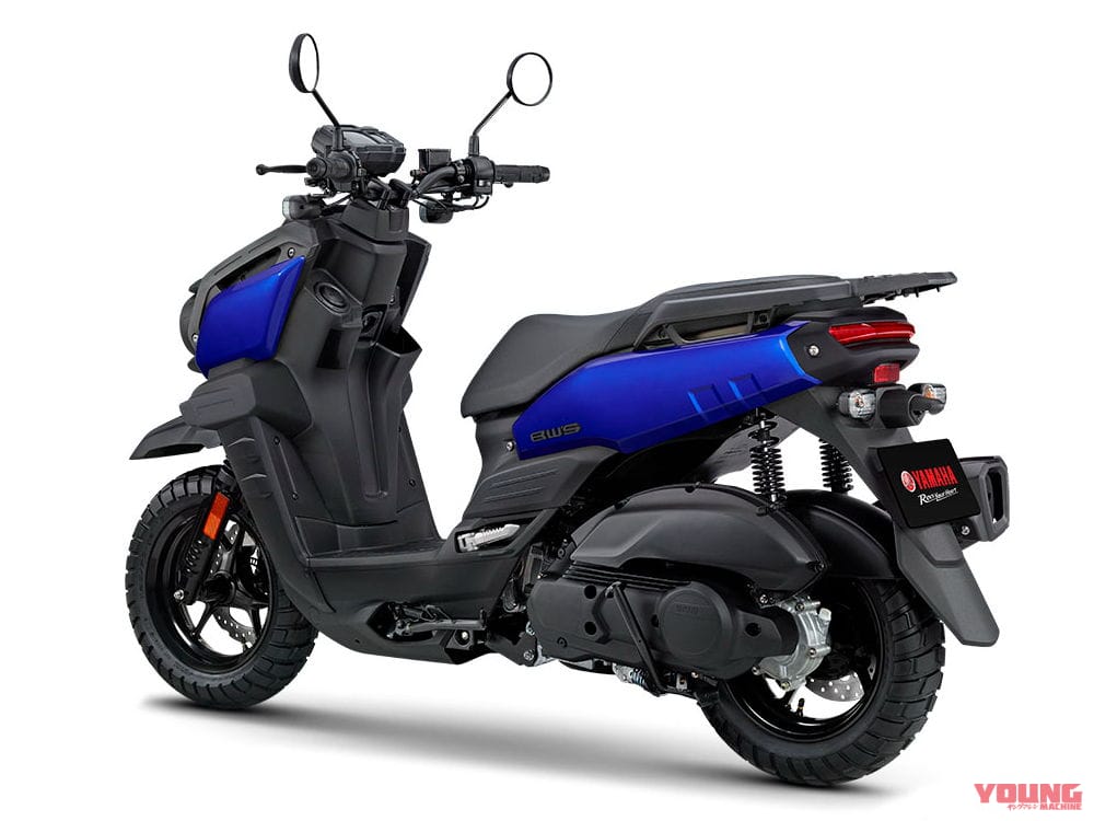 |SUVスクーターの元祖! ヤマハ新型「BW’S(ビーウィズ)」登場、LEDフォグランプ標準装備【海外】