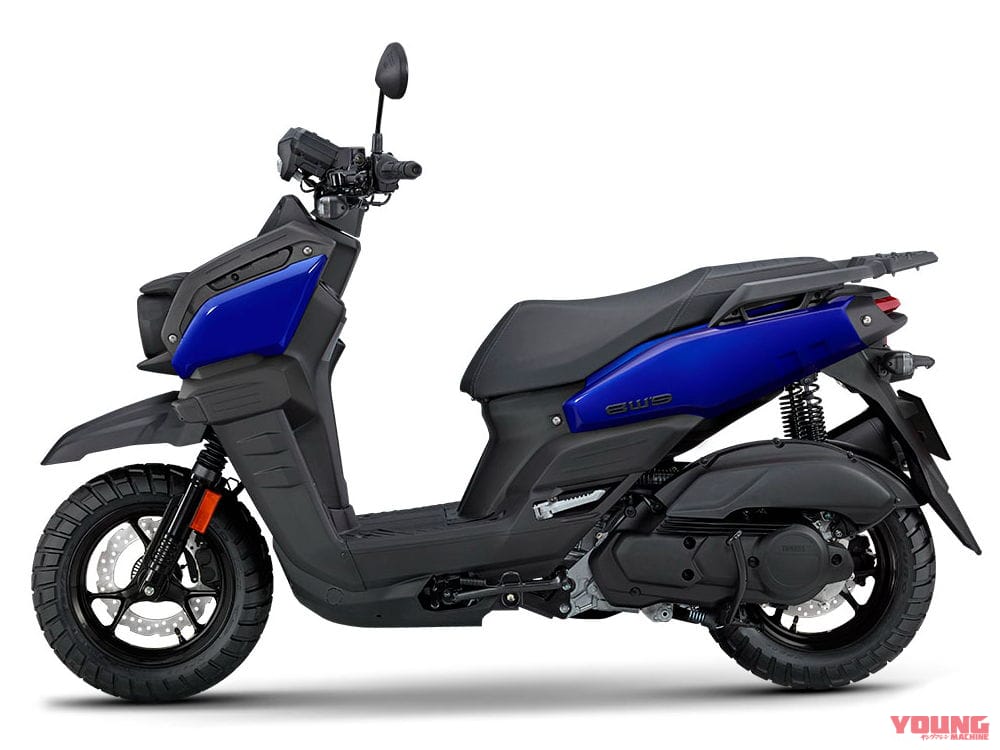 |SUVスクーターの元祖! ヤマハ新型「BW’S(ビーウィズ)」登場、LEDフォグランプ標準装備【海外】