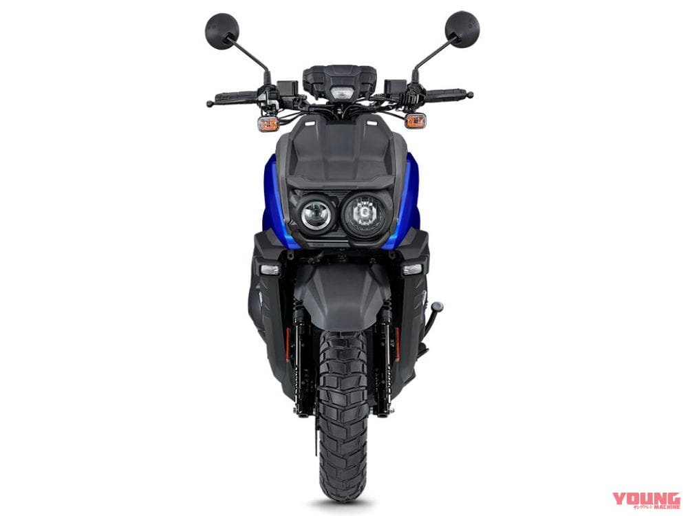 |SUVスクーターの元祖! ヤマハ新型「BW’S(ビーウィズ)」登場、LEDフォグランプ標準装備【海外】