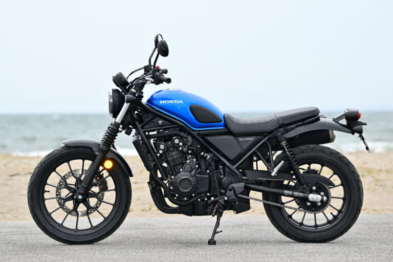 ホンダ|CL500|2023年モデル|ホンダ「CL500」に乗った! CL250よりも意外なマニアックさを見せるストリートスクランブラー【試乗インプレ】
