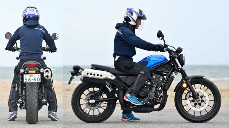 ホンダ|CL500|2023年モデル|ライディングポジション|丸山浩|ホンダ「CL500」に乗った! CL250よりも意外なマニアックさを見せるストリートスクランブラー【試乗インプレ】