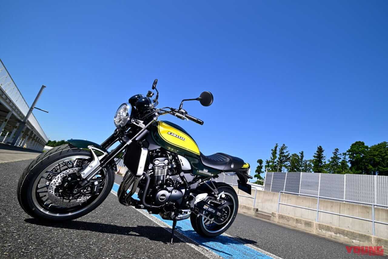 カワサキ|Z900RS イエローボールエディション|2024年モデル|キャンディグリーンの深みがヤバイ! カワサキ「Z900RSイエローボールエディション」生撮り速報ッ!!