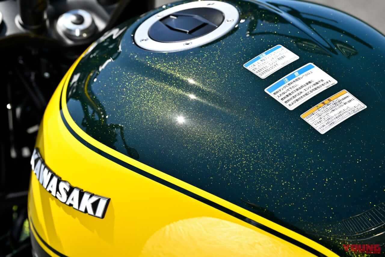 カワサキ|Z900RS イエローボールエディション|2024年モデル|キャンディグリーンの深みがヤバイ! カワサキ「Z900RSイエローボールエディション」生撮り速報ッ!!