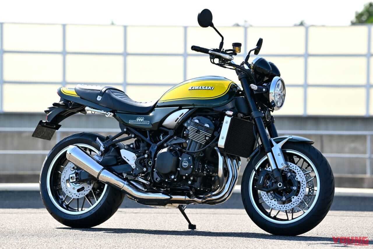 カワサキ|Z900RS イエローボールエディション|2024年モデル|キャンディグリーンの深みがヤバイ! カワサキ「Z900RSイエローボールエディション」生撮り速報ッ!!