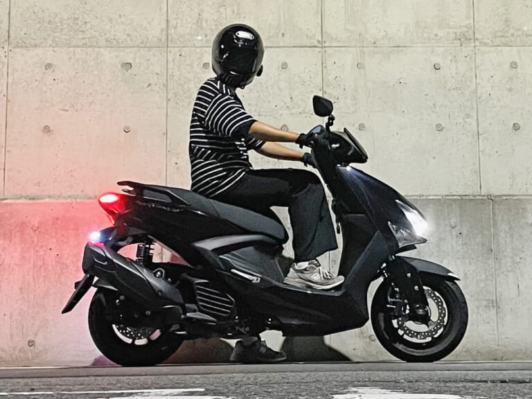 ヤマハ・シグナスグリファス|モニターレポート|ライディングポジション|【新車バイク4台 モニターレポート】ヤマハ・シグナスグリファス編:その3「チョイ遠出編」