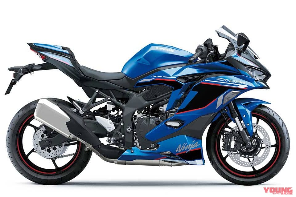 カワサキ|ニンジャZX-25R SE|インドネシア仕様|2024年モデル|カワサキ「ニンジャZX-25R」の2024年モデルが登場! 赤と青のSE、黒のSTD、そしてZX-25RRは継続カラー【海外】