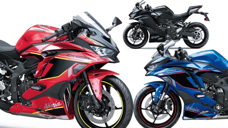 カワサキ「ニンジャZX-25R」の2024年モデルが登場！ 赤と青のSE、黒のSTD、そしてZX-25RRは継続カラー 【海外】│WEBヤングマシン｜新車バイクニュース