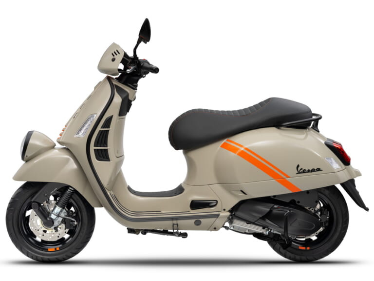 VESPA GTV|スポーティなベスパ「GTV」新型登場! ベスパ史上最強エンジンを搭載