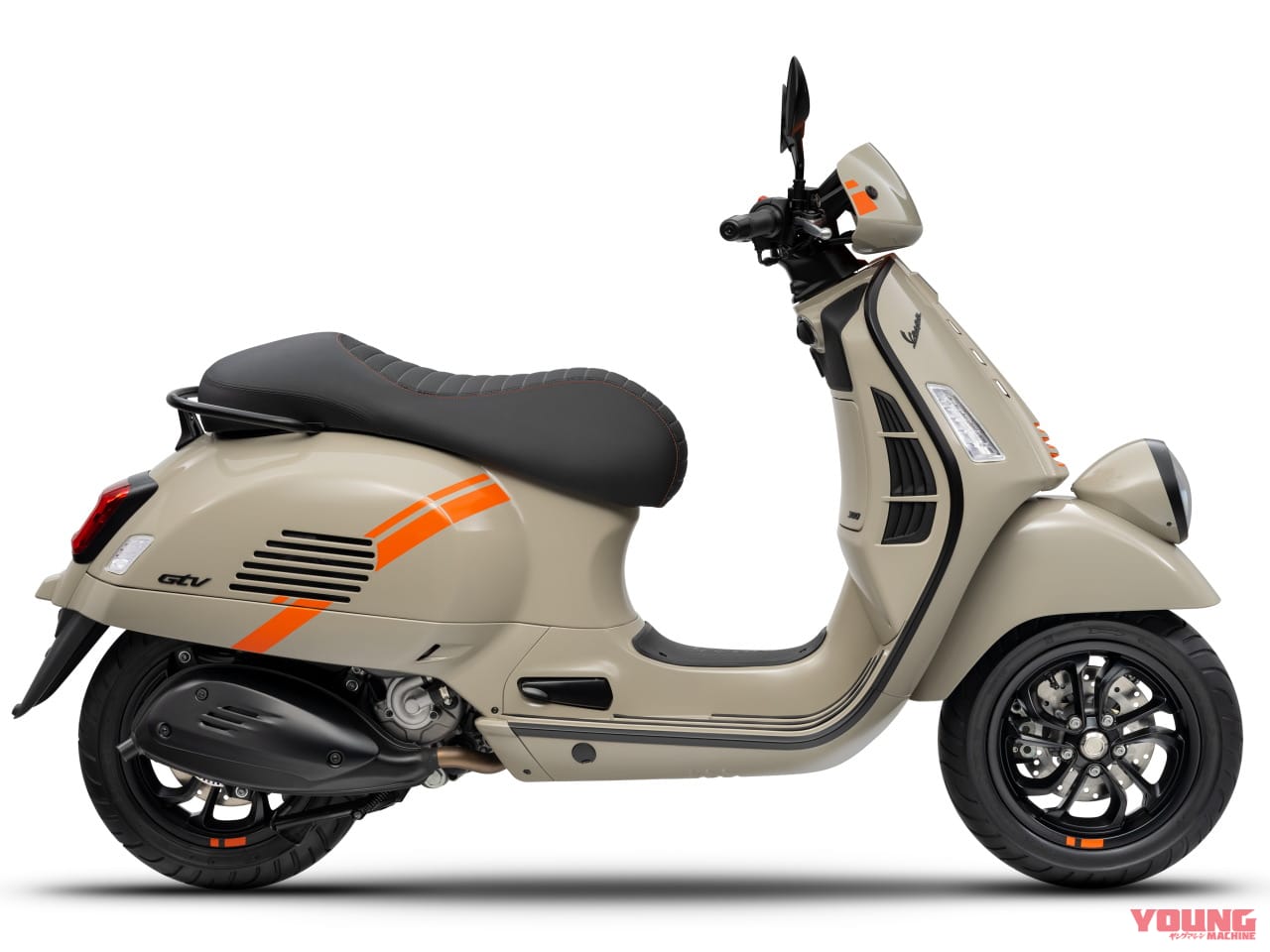 |スポーティなベスパ「GTV」新型登場! ベスパ史上最強エンジンを搭載