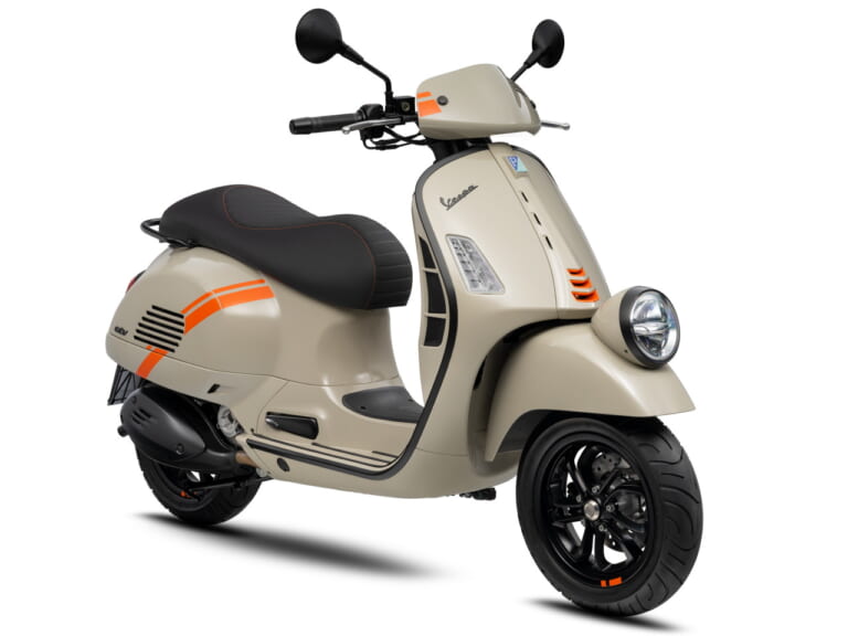 VESPA GTV|スポーティなベスパ「GTV」新型登場! ベスパ史上最強エンジンを搭載