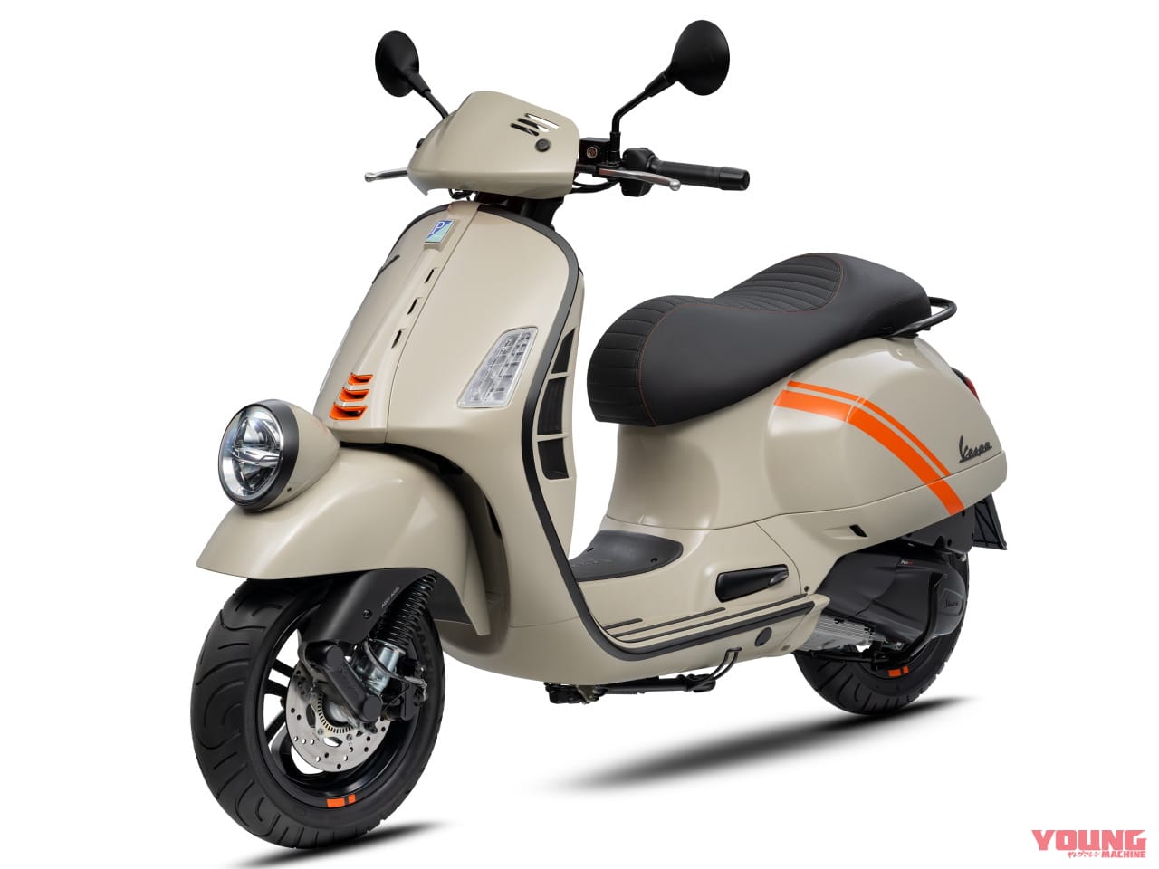 VESPA GTV|スポーティなベスパ「GTV」新型登場! ベスパ史上最強エンジンを搭載