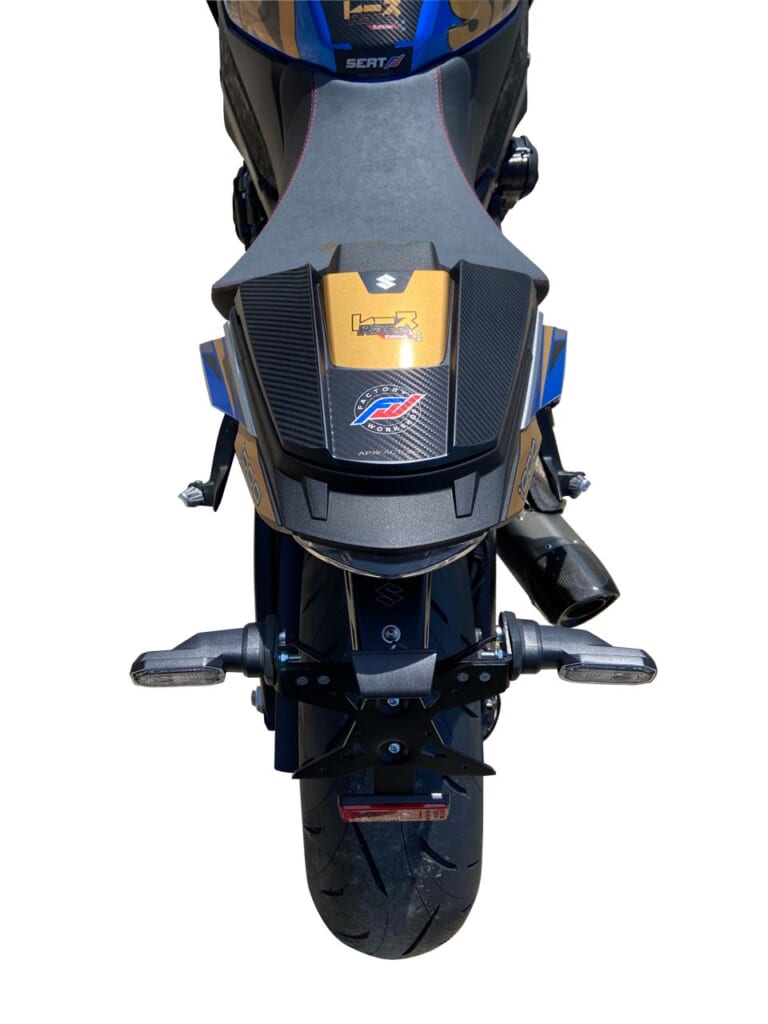 SERT GSX-S1000 RACE|片仮名の「レース」ロゴがイカス! スズキ「GSX-S1000 RACE」が仏SERTから登場