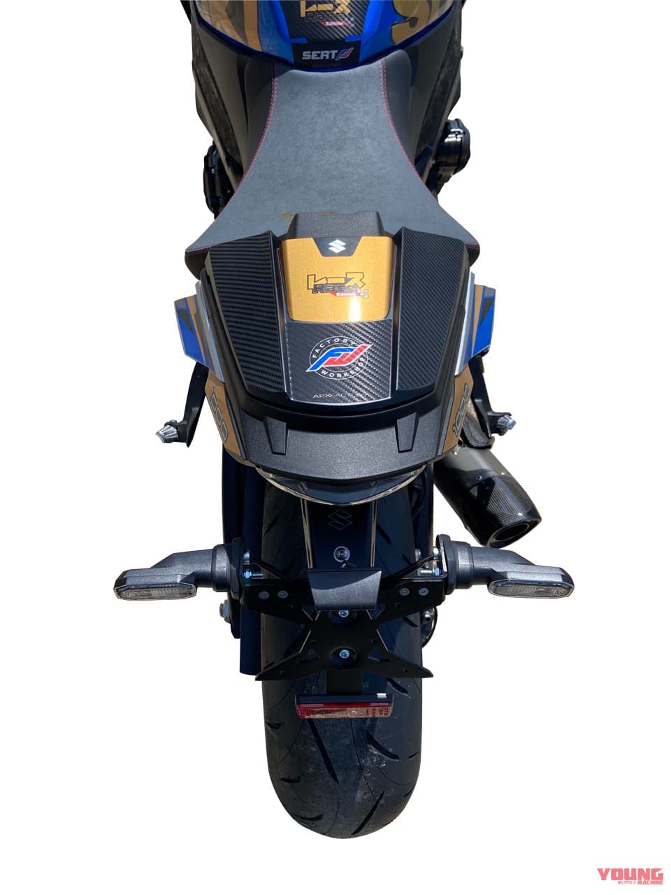 |片仮名の「レース」ロゴがイカス! スズキ「GSX-S1000 RACE」が仏SERTから登場