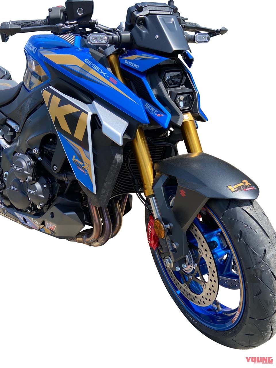 |片仮名の「レース」ロゴがイカス! スズキ「GSX-S1000 RACE」が仏SERTから登場