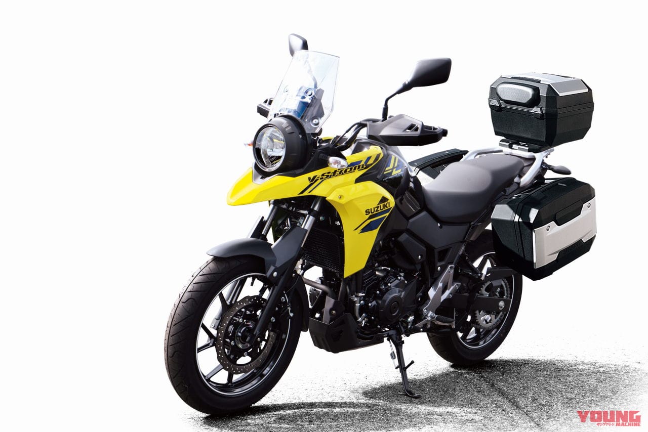 |スズキが「Vストローム250」と「アドレス125」のサポートキャンペーンを展開! 積載用の純正用品をお得にゲット