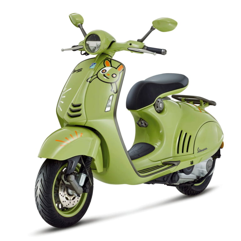Vespa 946 10° Anniversario|限定7台、うさぎベスパ! ベスパが限定モデル「946 10° アニベルサリオ」の受注を開始