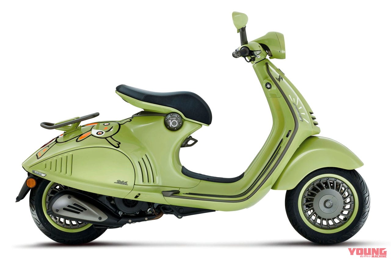 |限定7台、うさぎベスパ! ベスパが限定モデル「946 10° アニベルサリオ」の受注を開始