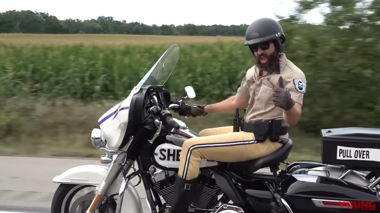 ハーレーの白バイをオークションで買って1600km走っちゃった人の末路……PULL OVER!・路肩に寄せてください!