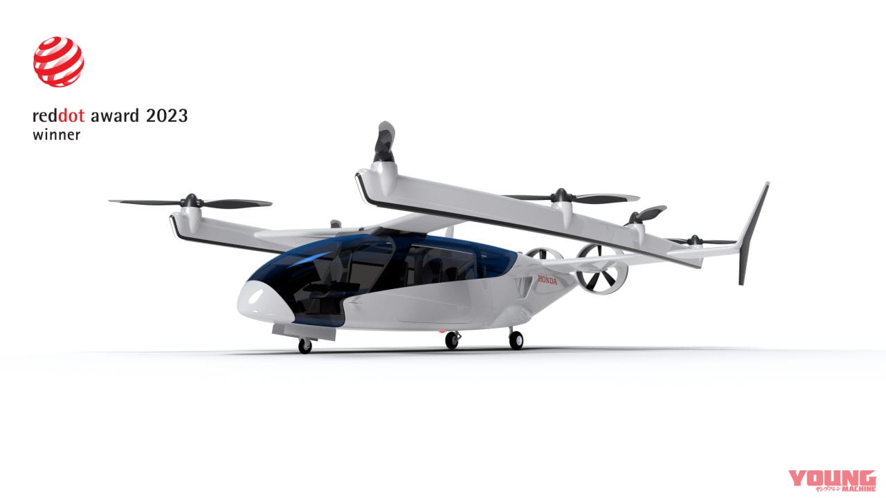 Honda eVTOL|ホンダ「ADV160」「CBR250RR」のPVがレッド・ドット・デザイン賞を受賞! クールな近未来の世界観が評価される