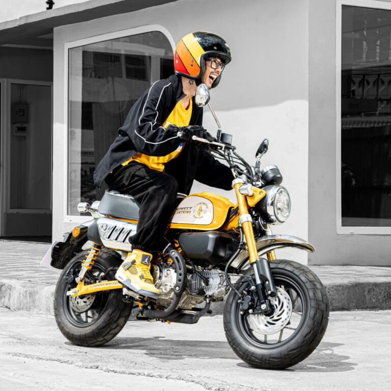 モンキー125|ライトニングカスタムエディション|タイ仕様|イナズマ モンキー! ホンダ カブハウスより「ライトニングカスタム」登場、ナマイキ風で結局カワイイのよね【海外】